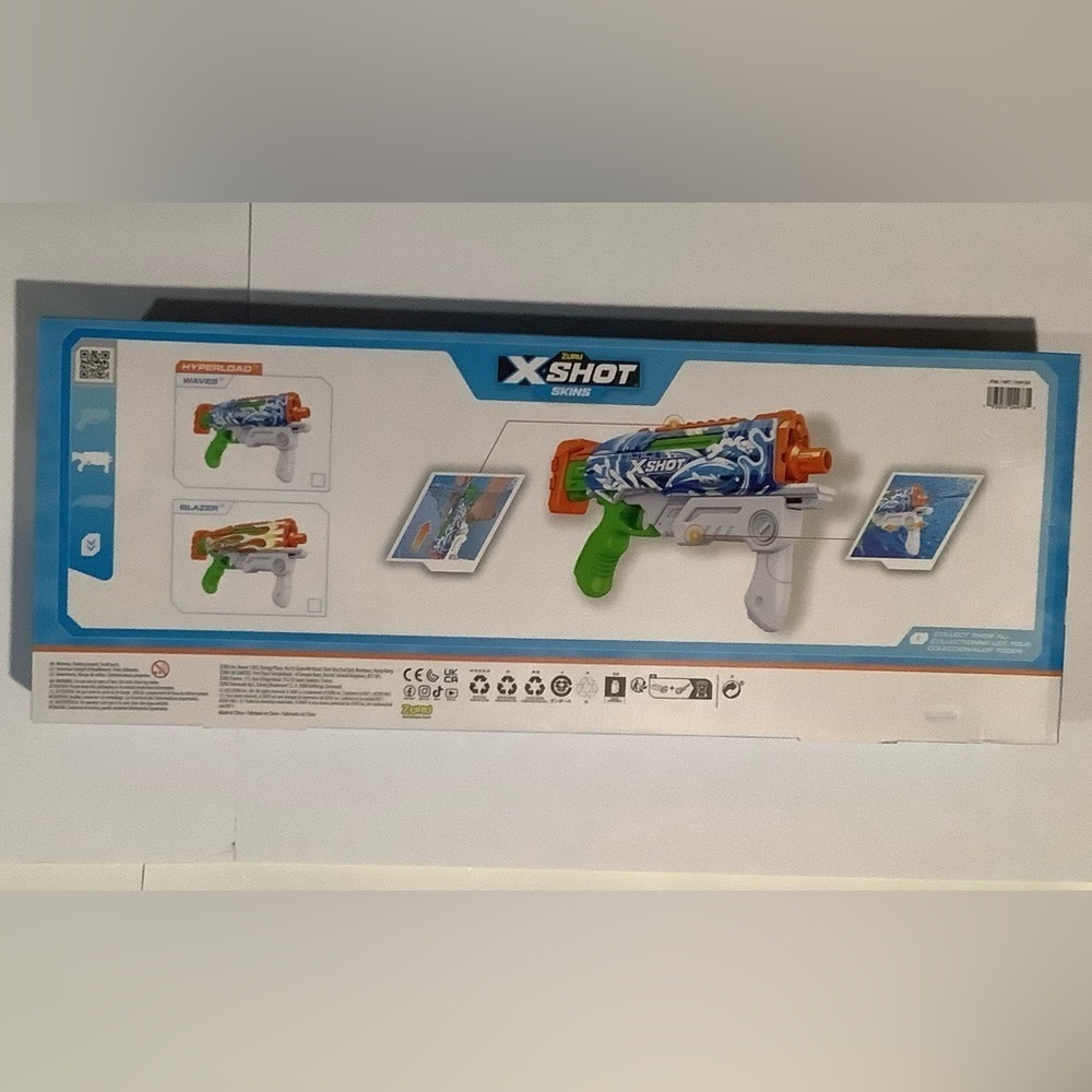 Zuru X-Shot Fast-Fill Water Blaster - White, Blue, and Orange 2 PCs - Picture 7 of 7